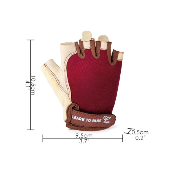 Sporty Kids Gloves - Red - Image 4