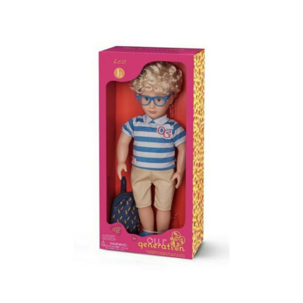 Leo Boy Doll W/ School Polo - Image 2