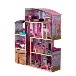 Wooden Dollhouse Shimmer Mansion