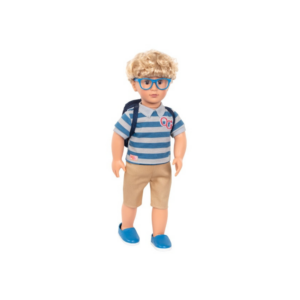 Leo Boy Doll W/ School Polo