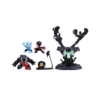 Marvel Stunt Squad Villain Knockdown Playset with Spider-Man, Miles Morales, and Venom - Image 2