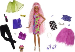 Barbie Extra Deluxe Doll & Accessories Set with Pet