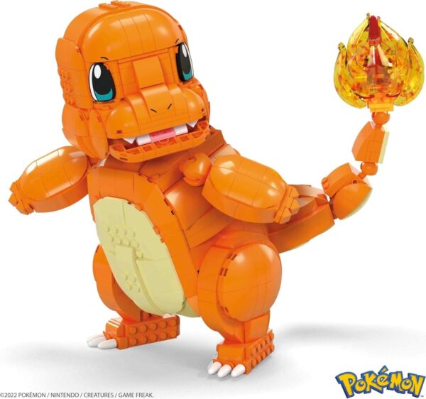 Pokemon Jumbo Charmander building set with 750 compatible bricks - Image 2