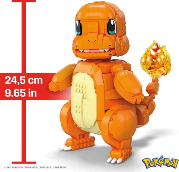 Pokemon Jumbo Charmander building set with 750 compatible bricks - Image 5