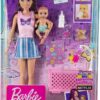 Barbie Skipper Babysitters Doll And Playset - Sleepy Baby Skipper