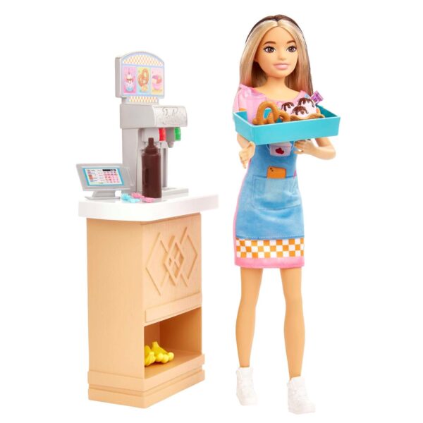Barbie Toys, Skipper™ Doll And Snack Bar Playset with Counter - Image 3