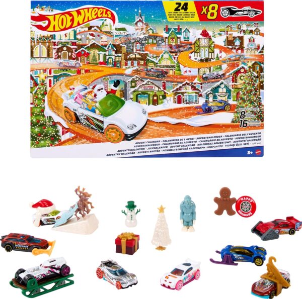 Toy Car Set, 2023 Advent Calendar - Image 3