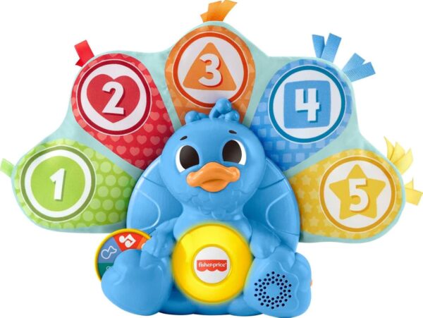 Linkimals Learning Toy For Babies And Toddlers With Interactive Lights & Music, Counting & Colors Peacock