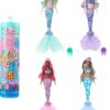 Barbie Color Reveal Doll & Accessories with 6 Unboxing Surprises, Mermaid Series