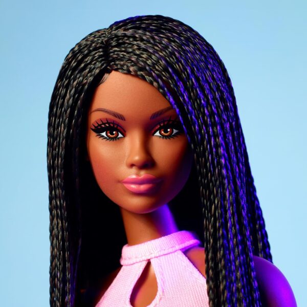 Barbie Looks Doll, Collectible No. 21 with Black Braids - Image 3