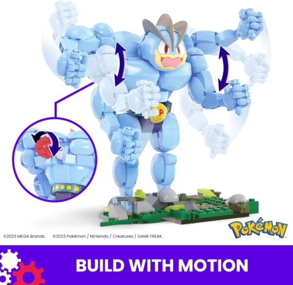 Mega Pokémon Building Toys Set Machamp - Image 4