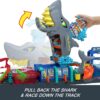 City Toy Car Track Set, Ultra Shark Car Wash with 1:64 - Image 3