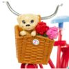 Barbie Bicycle with Doll - Image 4