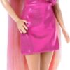 Barbie Fun & Fancy Doll & Accessories Set, Fashion Doll with Extra-Long Color-Streaked