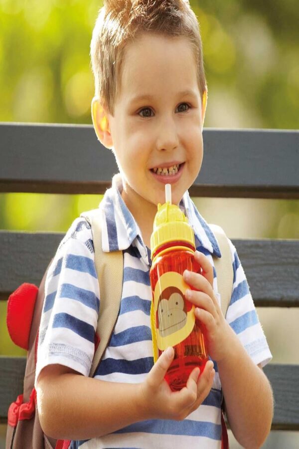 Zoo Straw Bottle, Monkey - Image 3