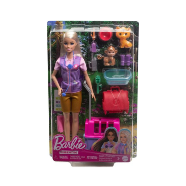 Barbie Animal Rescue and Recover Doll