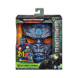 Transformers Toys Transformers: Rise of the Beasts Movie Optimus Primal 2-in-1 Converting Mask