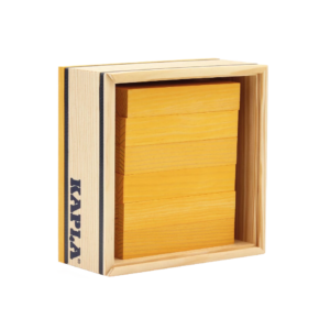40 Wooden Building Planks - Yellow