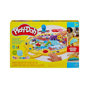 Hasbro Play-Doh Fold & Go Playmat Starter Set with 19 Accessories