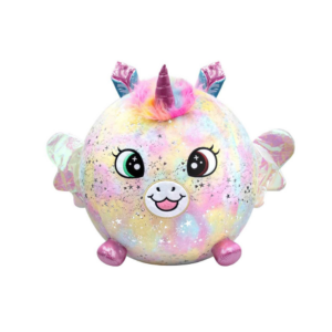 XXL Shinycorns Inflatable Plush Ball Rainbow Unicorn