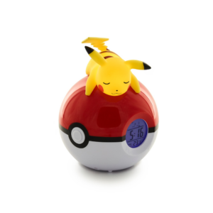 Pokemon Alarm Clock Radio with Pikachu Figure