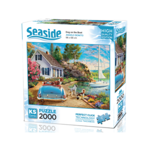 Puzzle Dog On The Boat 2000 pieces