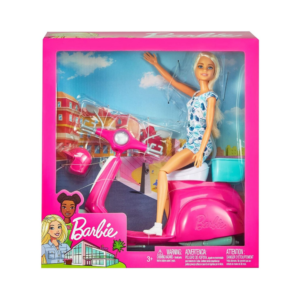 Barbie Doll & Scooter