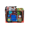 Bakugan Blue Base Battle Pack Action Figure Set, Special Attack Ventri, Special Attack Dragonoid, Titanium Bruiser, Titanium Trox, Smoke