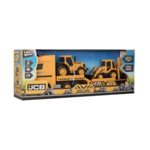 Transport truck 2 construction vehicles