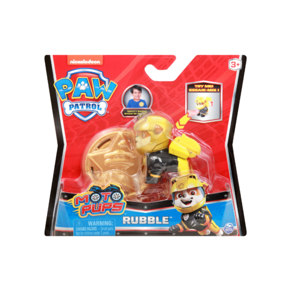 Moto Pups Rubble Collectible Figure