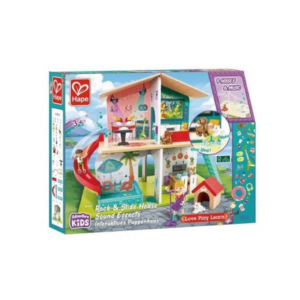 Rock and Slide Play House with 8 Rooms and 9 Sound Effects