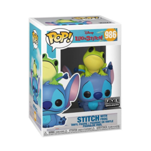Lilo & Stitch - Stitch with Frog US Exclusive Pop! Vinyl