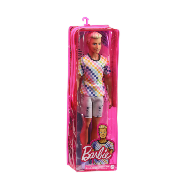 Barbie Ken Fashionista Doll - Checked Shirt & Shorts