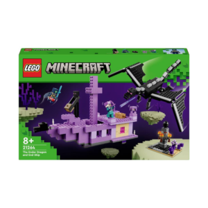 The Ender Dragon and End Ship Minecraft