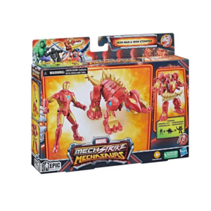 Marvel Mechasaurs Mech Strike Iron Man & Iron Stomper