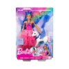 Barbie Unicorn Toy, 65th Anniversary Doll with Blue Hair