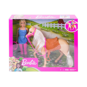 Barbie Doll And Horse