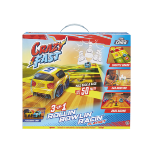 My First Cars, Crazy Fast 3-in-1 Rollin’ Bowlin’ Racin’ Playset