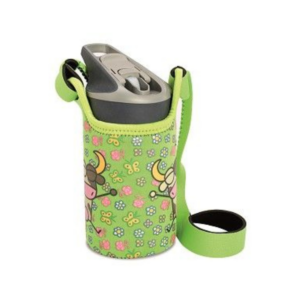 Kukuxumusu Tritan Pacifier & Vacaline Neoprene Case - Green