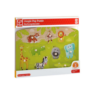 Educational Construction Peg Wooden Puzzle