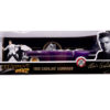 1956 Cadillac Eldorado Convertible purple + Elvis Presley Figure - Image 2