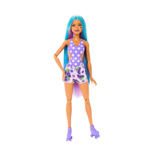 Barbie Pop Reveal Fruit Series - Grape Fizz Scented Doll & Surprises - Image 2