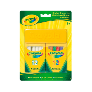 Crayola School Chalk with Eraser