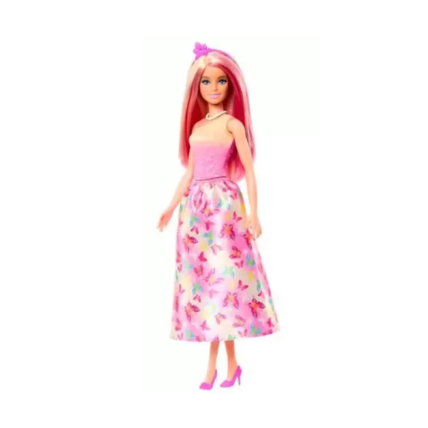 Barbie Royal Doll with Pink & Blonde Fantasy Hair - Image 2