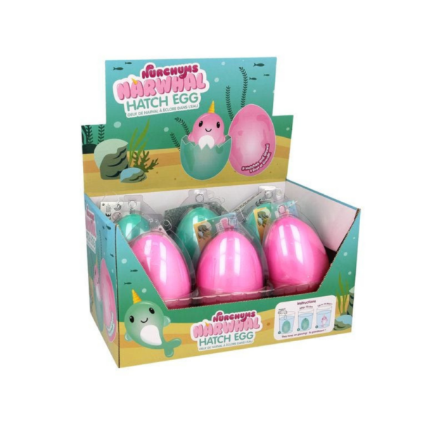 Keycraft NURCHUMS Large Narwhal Hatching Eggs - Image 2