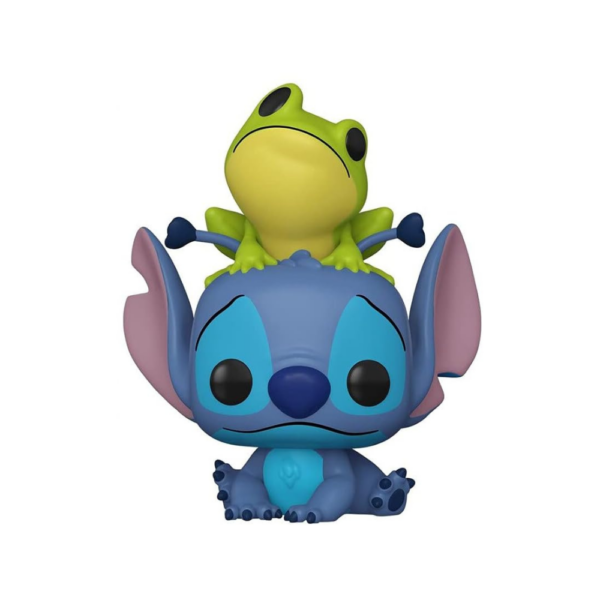 Lilo & Stitch - Stitch with Frog US Exclusive Pop! Vinyl - Image 2