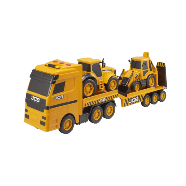 Transport truck 2 construction vehicles - Image 2