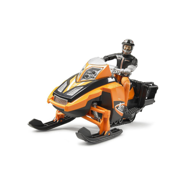 SNOWMOBILE WITH DRIVER AND ACCESSORIES - Image 2