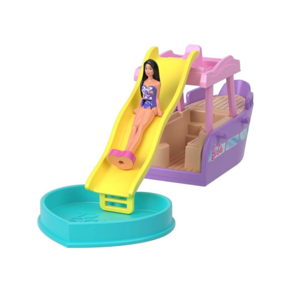 Mini BarbieLand Doll & Toy Vehicle Set - Image 2