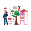 Barbie Careers Firefighter Doll & Playset with Fire Station & Tree - Image 2